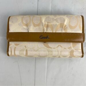VTG COACH SIGNATURE Y2K SOHO TRIFOLD WALLET